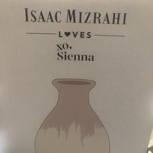 Isaac Mizrahi Loves, XO Sienna Vase